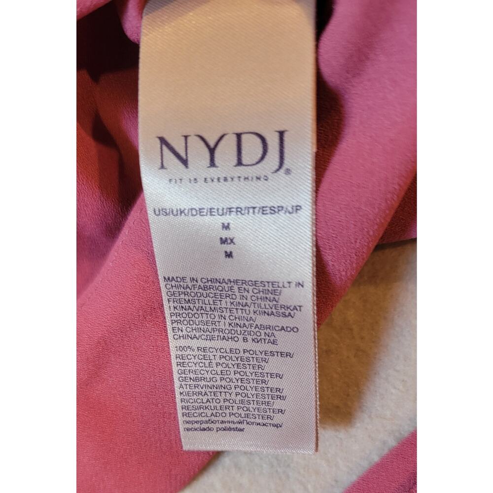 NYDJ Pintuck Pleat Back Blouse – Mauve Mist (NWT)-Size Medium - Picture 4 of 7